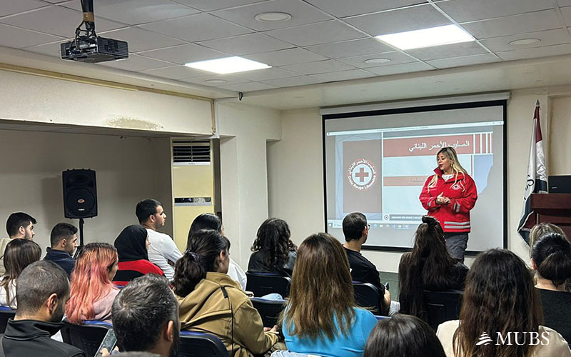 MUBS and the Lebanese Red Cross Host Awareness Sessions on Armed Conflict & Evacuation Planning