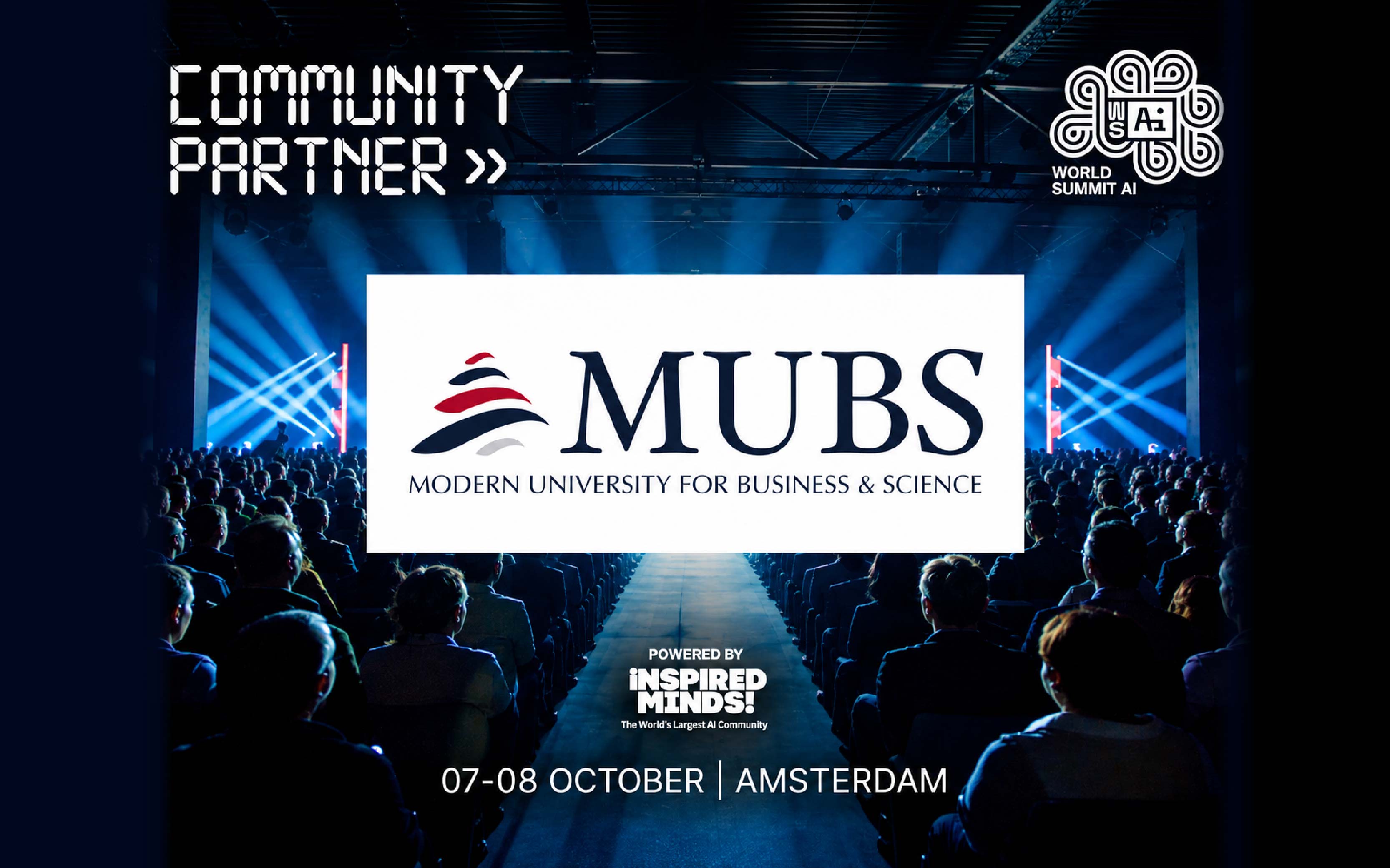 MUBS Joins World Summit AI 2026 as Official Community Partner 